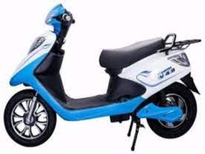 Ampere V48 STD BS6 - Blue